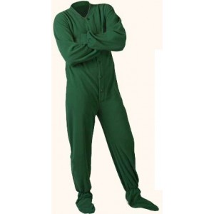 Schlafoverall (Fleece) HUNTER GREEN