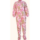 Schlafoverall (Fleece) PINK CAMOUFLAGE